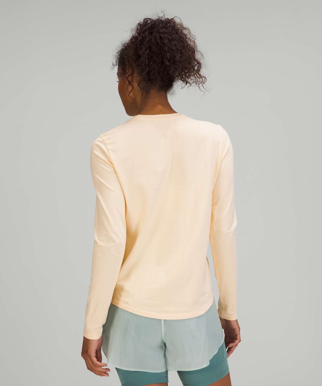 Lululemon Love Long Sleeve Shirt - Lemon Chiffon