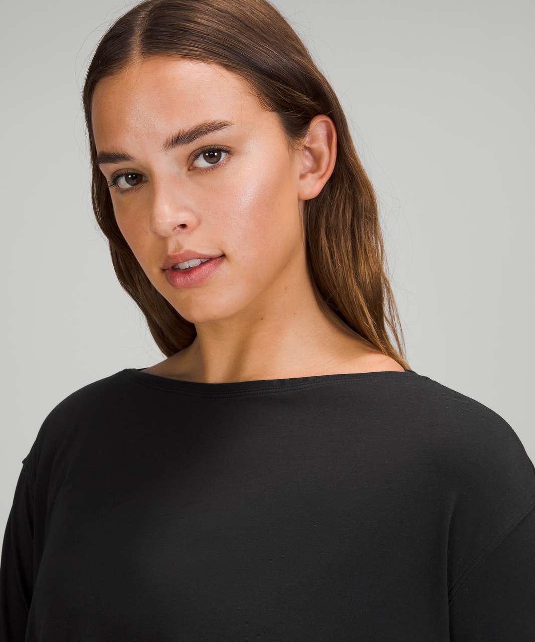 Lululemon Back in Action Long Sleeve Dress - Black