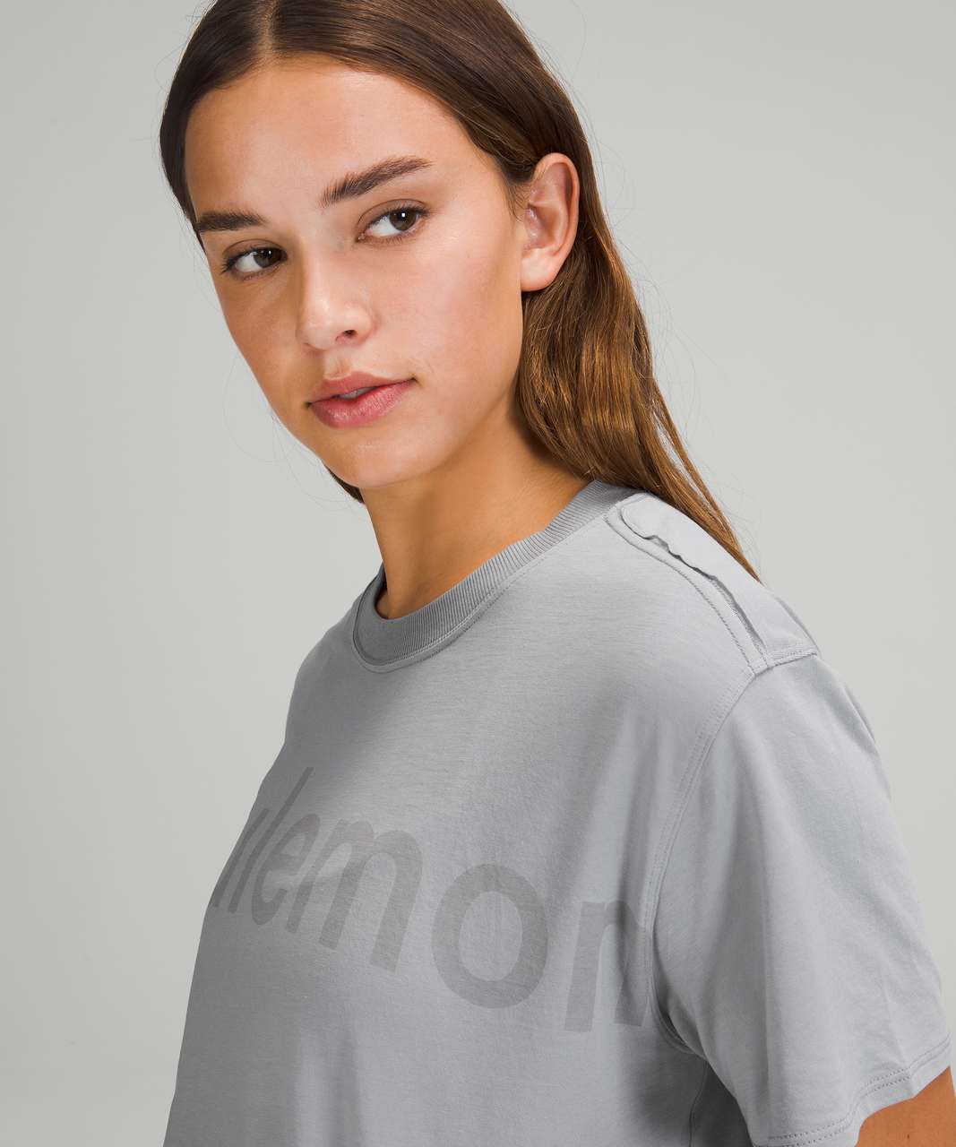 Lululemon All Yours Tee *Graphic - Rhino Grey