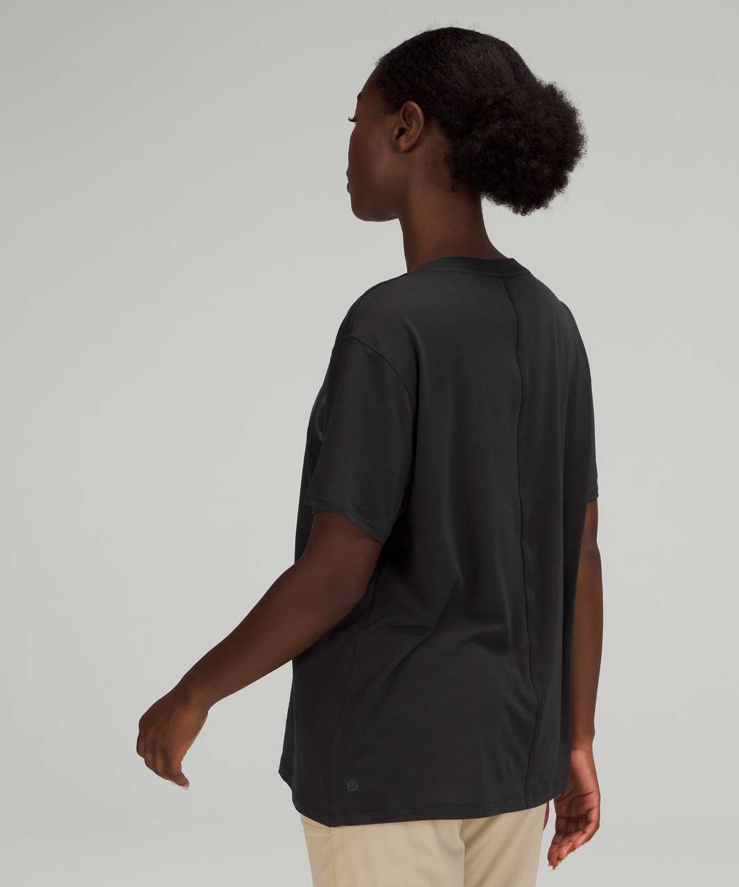 Lululemon LA All Yours Pocket T-Shirt Dress - Black - lulu fanatics