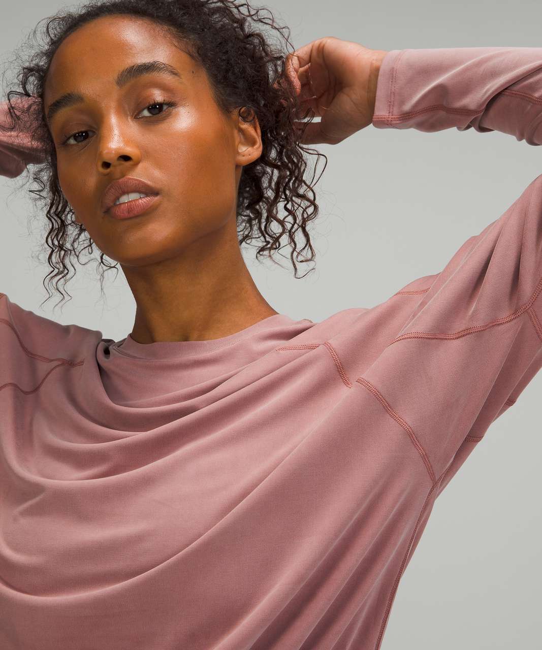 Lululemon Dropped Shoulder Long Sleeve - Spiced Chai