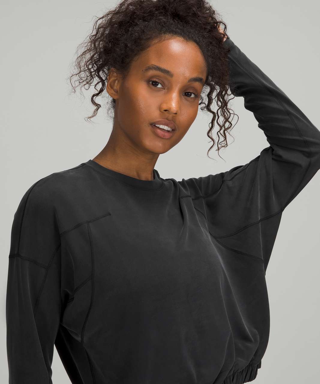 Lululemon Dropped Shoulder Long Sleeve - Black