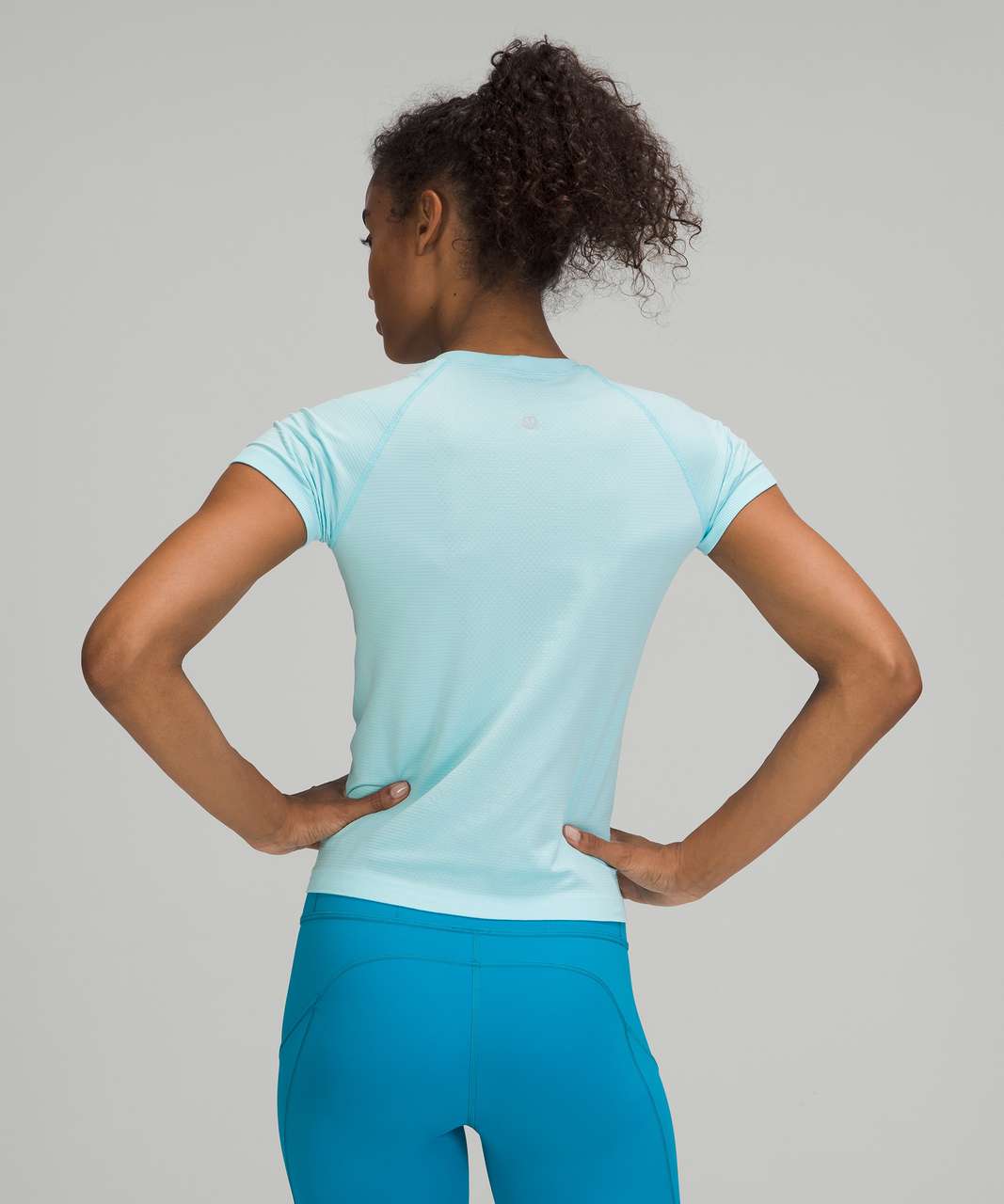 Lululemon Swiftly Tech Long Sleeve Shirt 2.0 *Race Length - Icing Blue /  Icing Blue - lulu fanatics