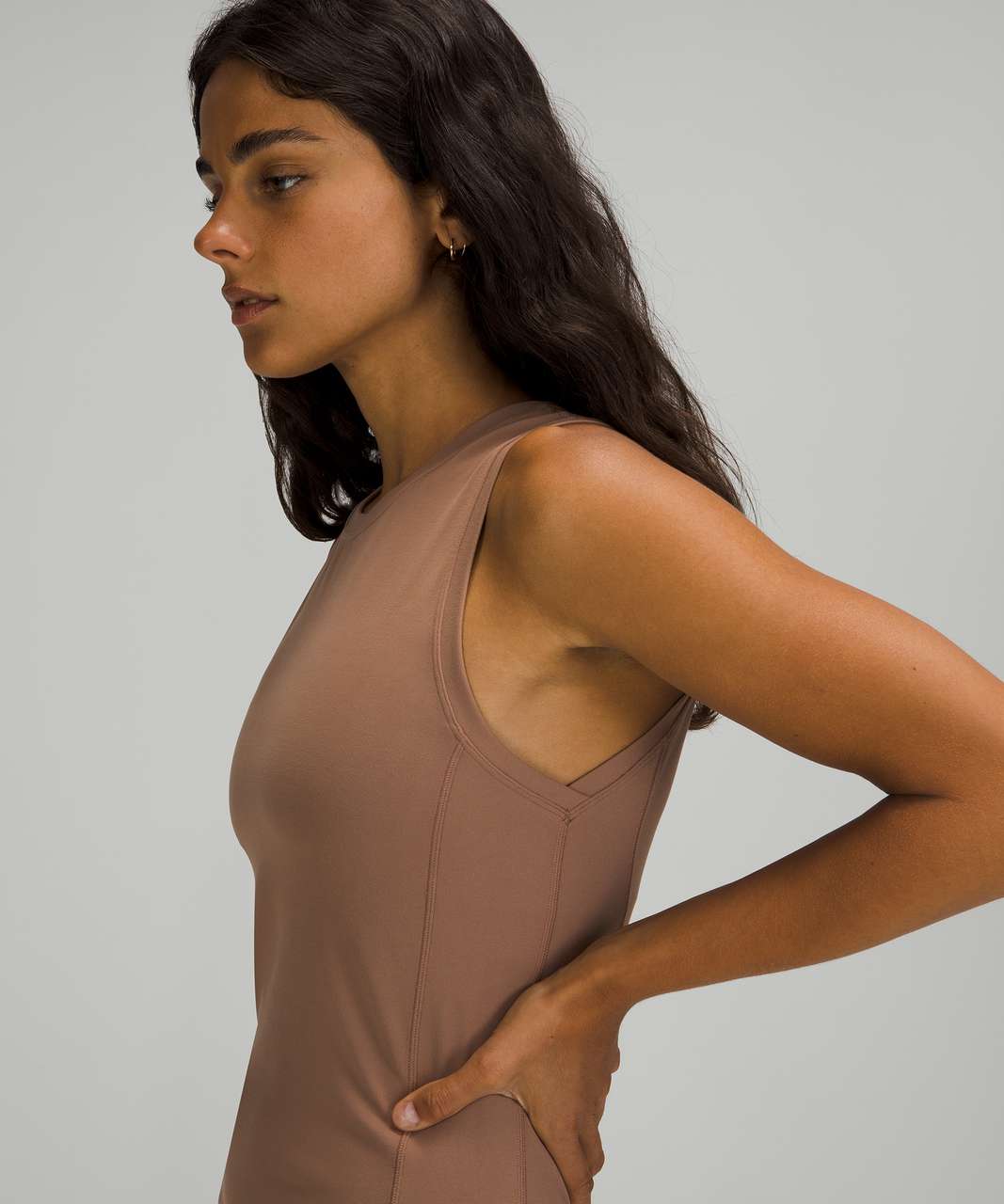 Lululemon All Aligned Midi Dress - Cacao