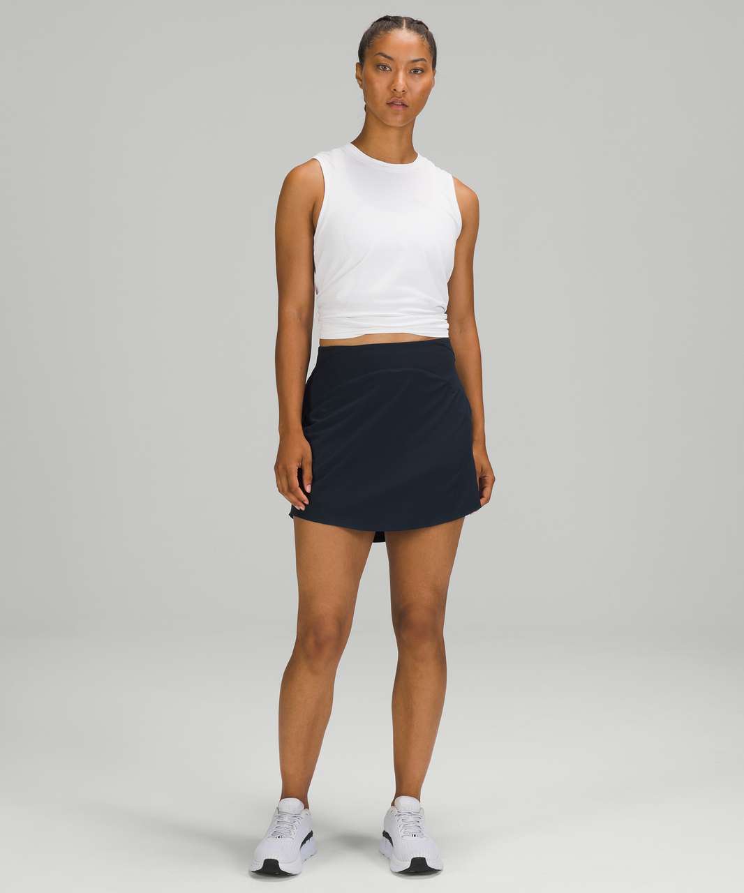 Lululemon Essential High-Rise Running Skirt *Long - True Navy - lulu  fanatics