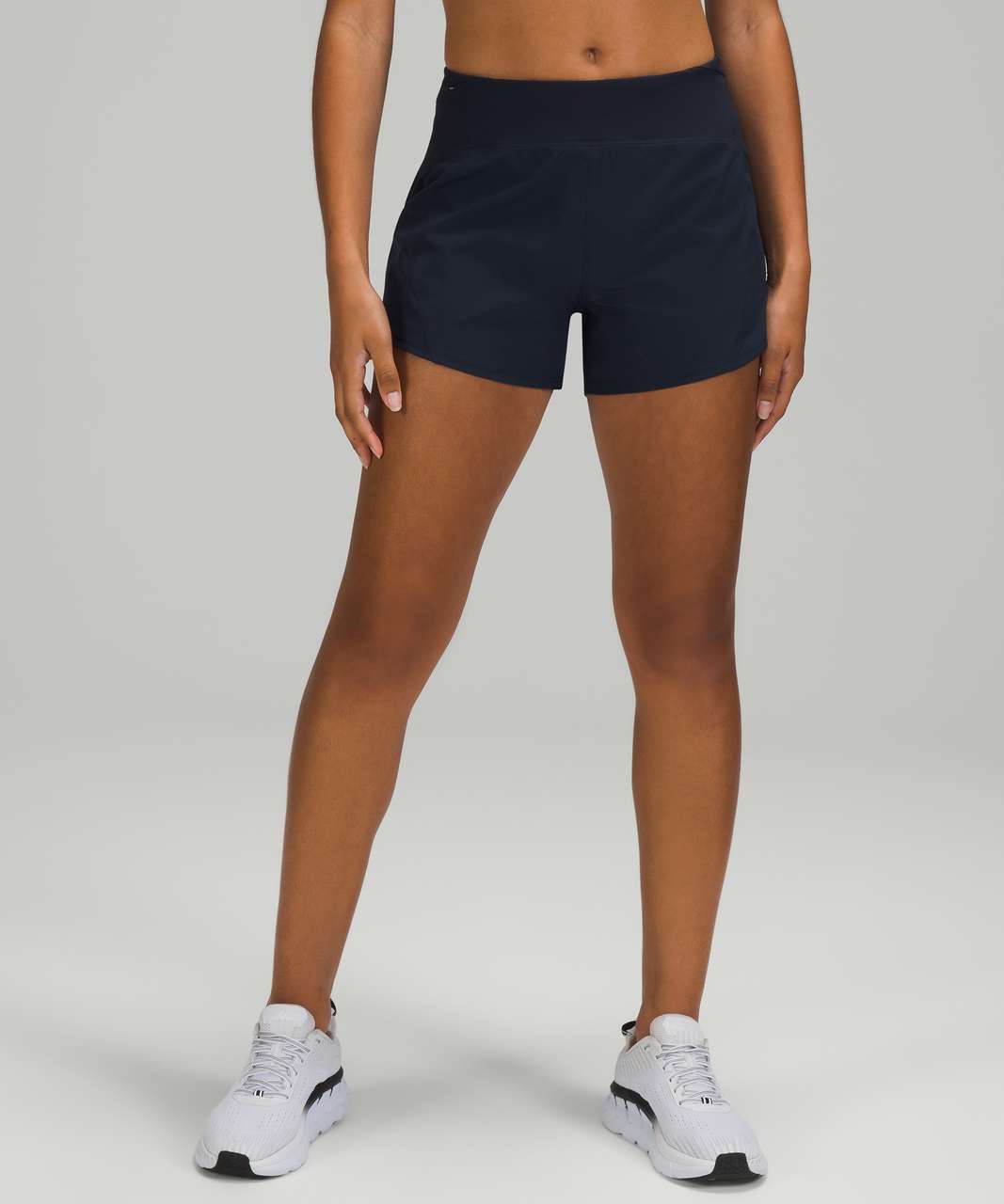 Lululemon Run Off Route High Rise Short 4 - Black - lulu fanatics