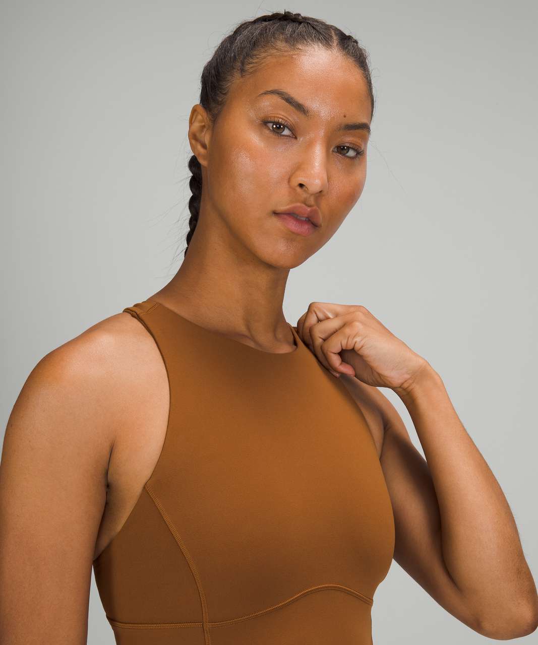 Lululemon Key to Balance Tank Top - Copper Brown - lulu fanatics