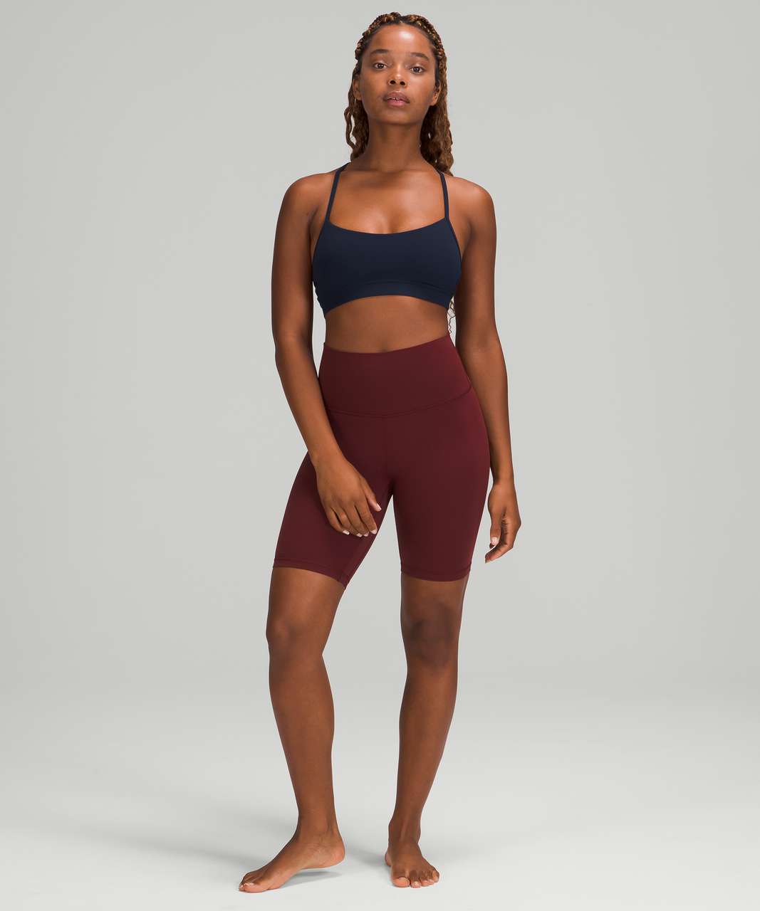 Lululemon Align Short 8 - Red Merlot - lulu fanatics