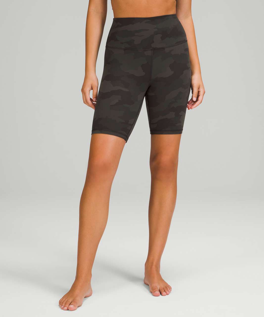 Lululemon Align Short 8" - Heritage 365 Camo Dark Olive Multi