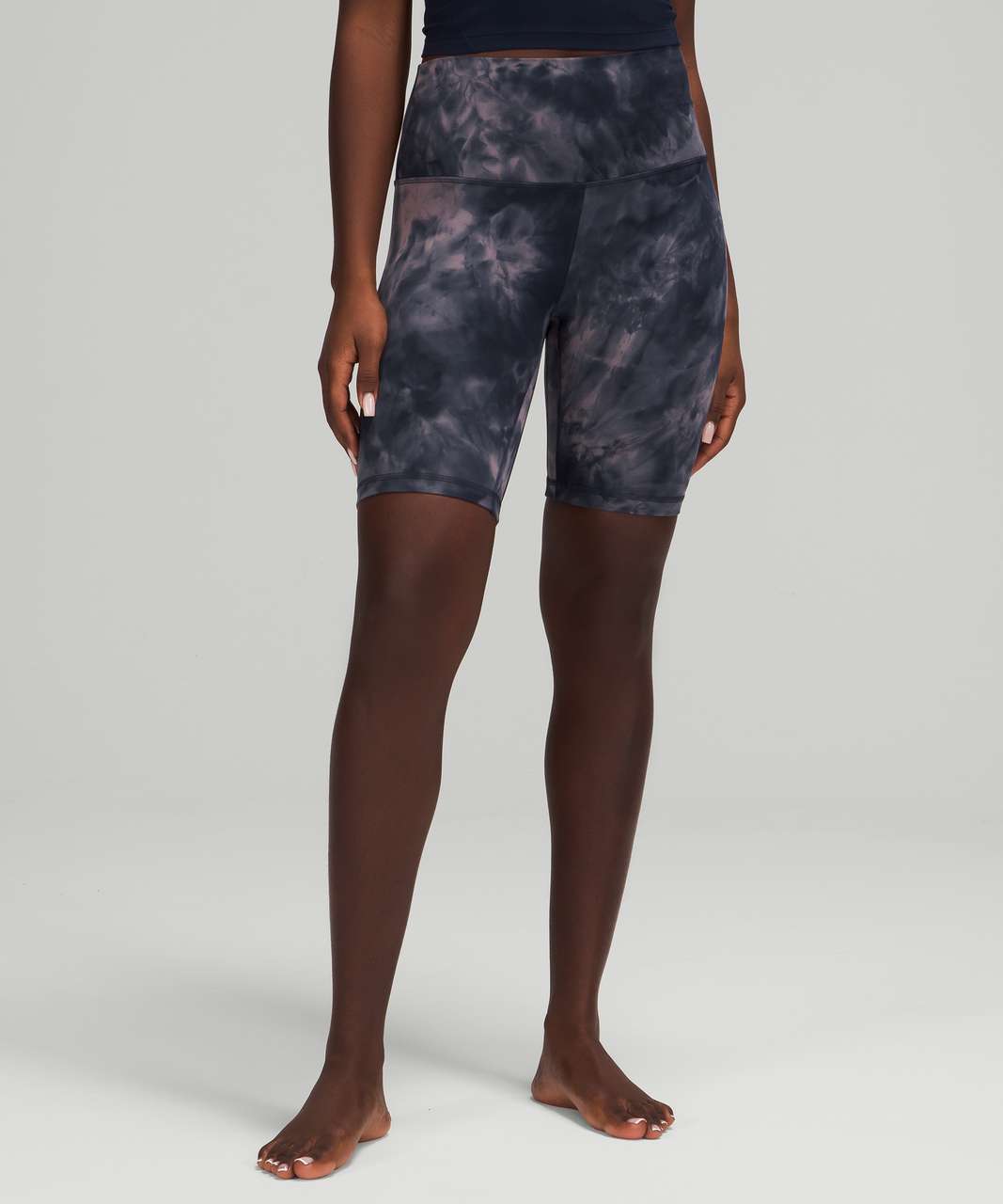 Lululemon Align Short 8 - Diamond Dye Lunar Rock True Navy - lulu