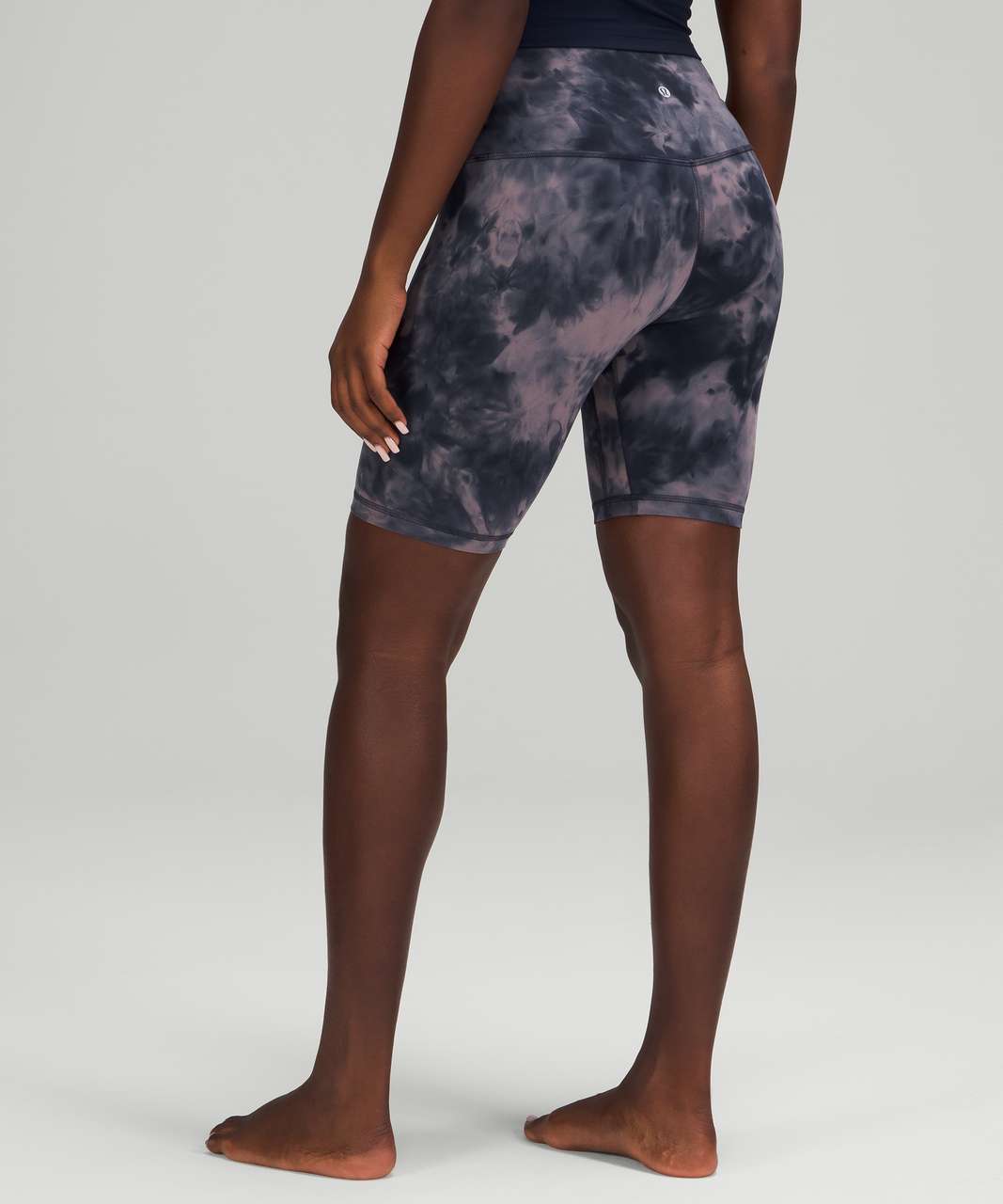 Lululemon Align Short 8 - Diamond Dye Lunar Rock True Navy - lulu fanatics