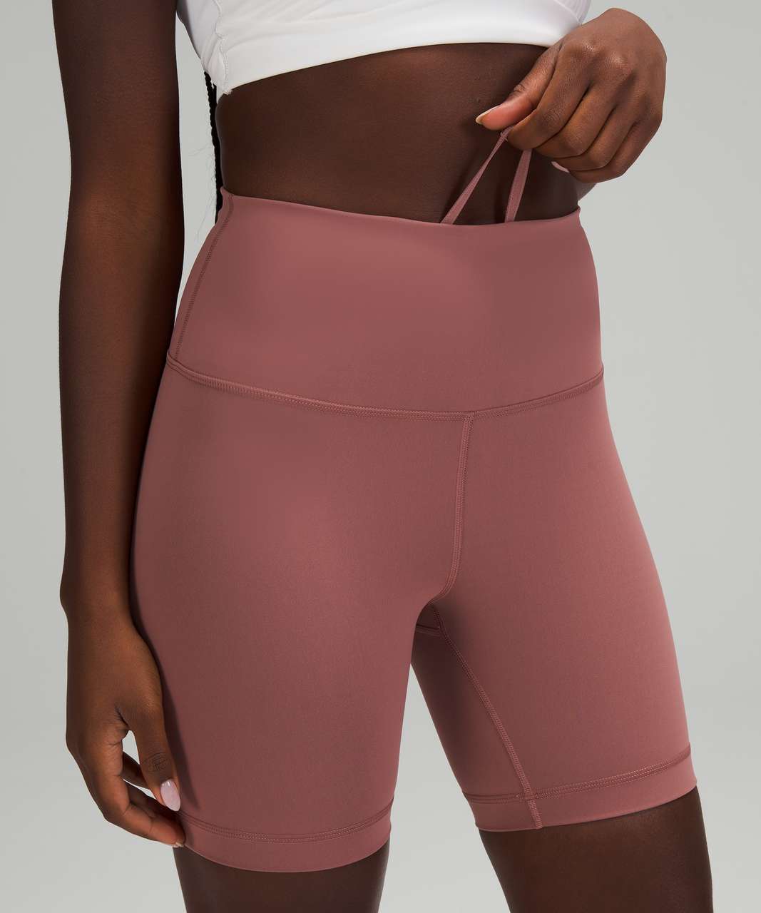 Lululemon Wunder Train High-Rise Short 6" - Spiced Chai