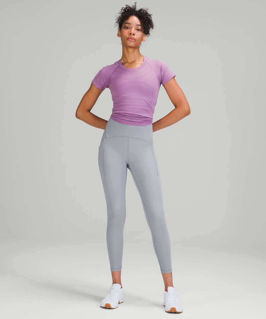 Yoga Leggings - Wisteria