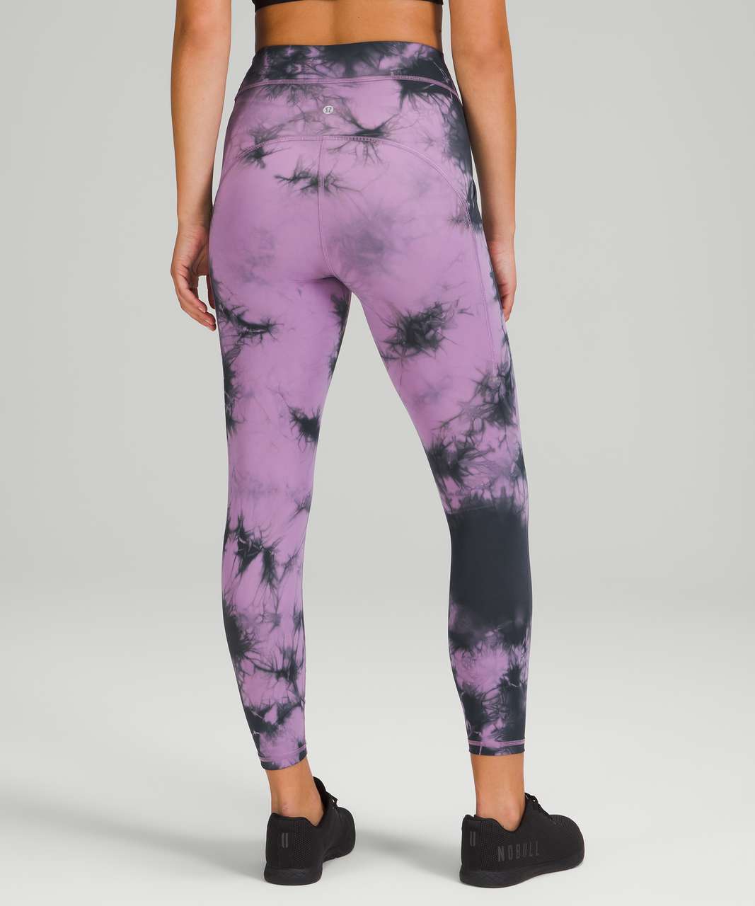 Black Tie Dye Lululemon Leggings Size 4