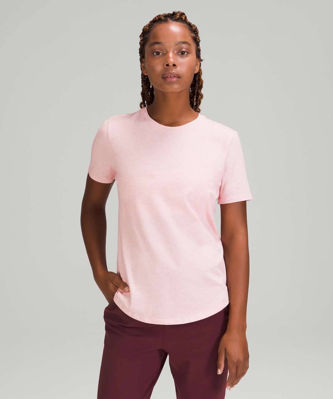 Lululemon Love Crew T-Shirt - Pink Lychee - lulu fanatics