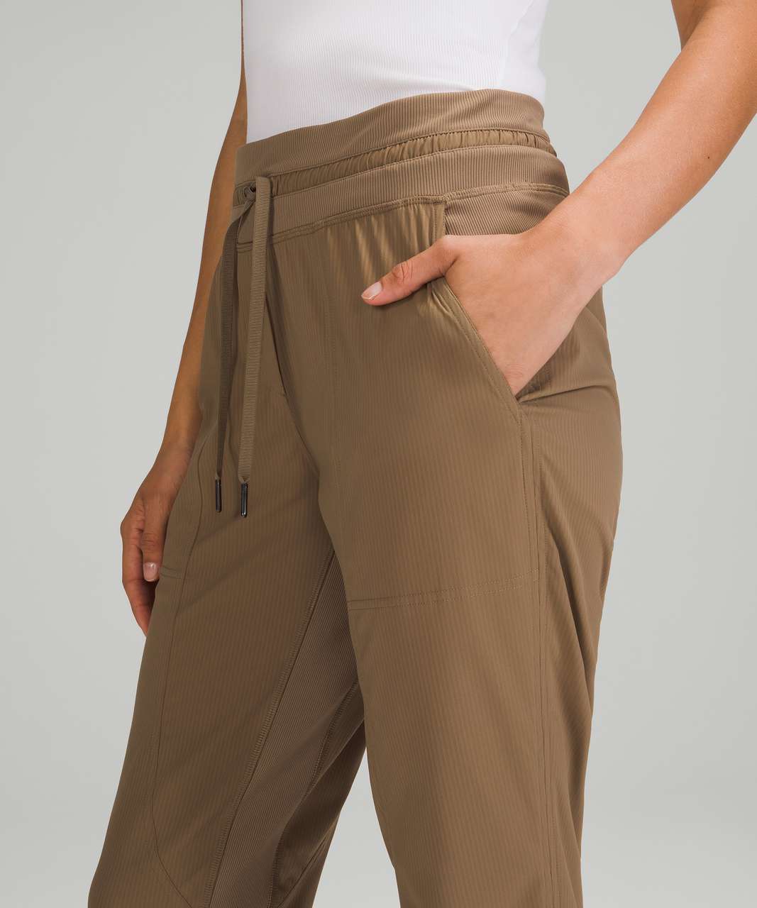 LULULEMON DANCE STUDIO CROP 25 PANTS DARK OLIVE SIZE- 6/S NEW