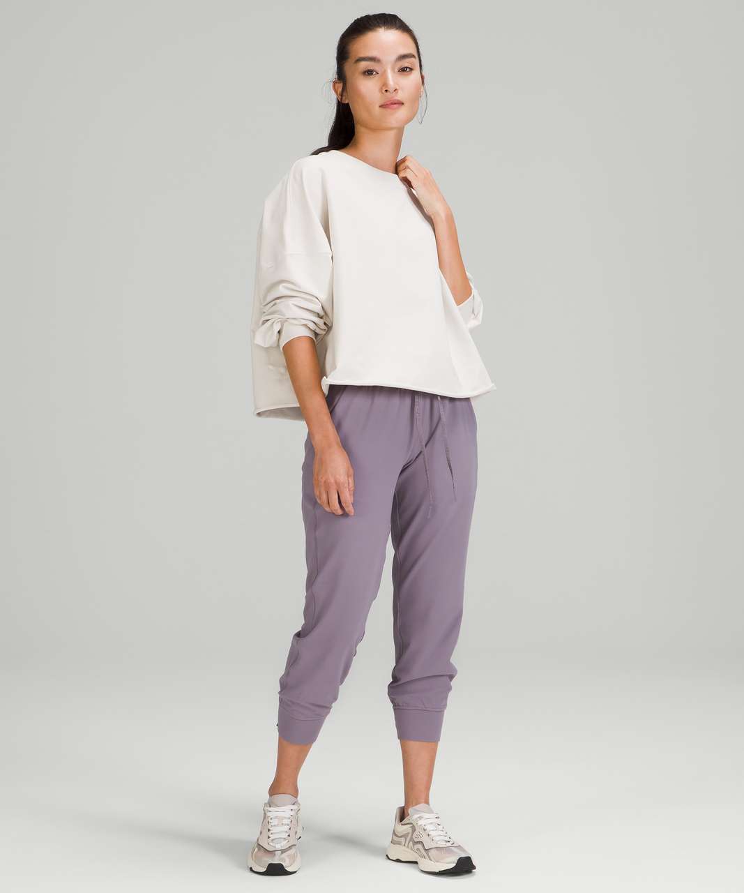 Lululemon Ready to Rulu Jogger Crop - Dusky Lavender - lulu fanatics