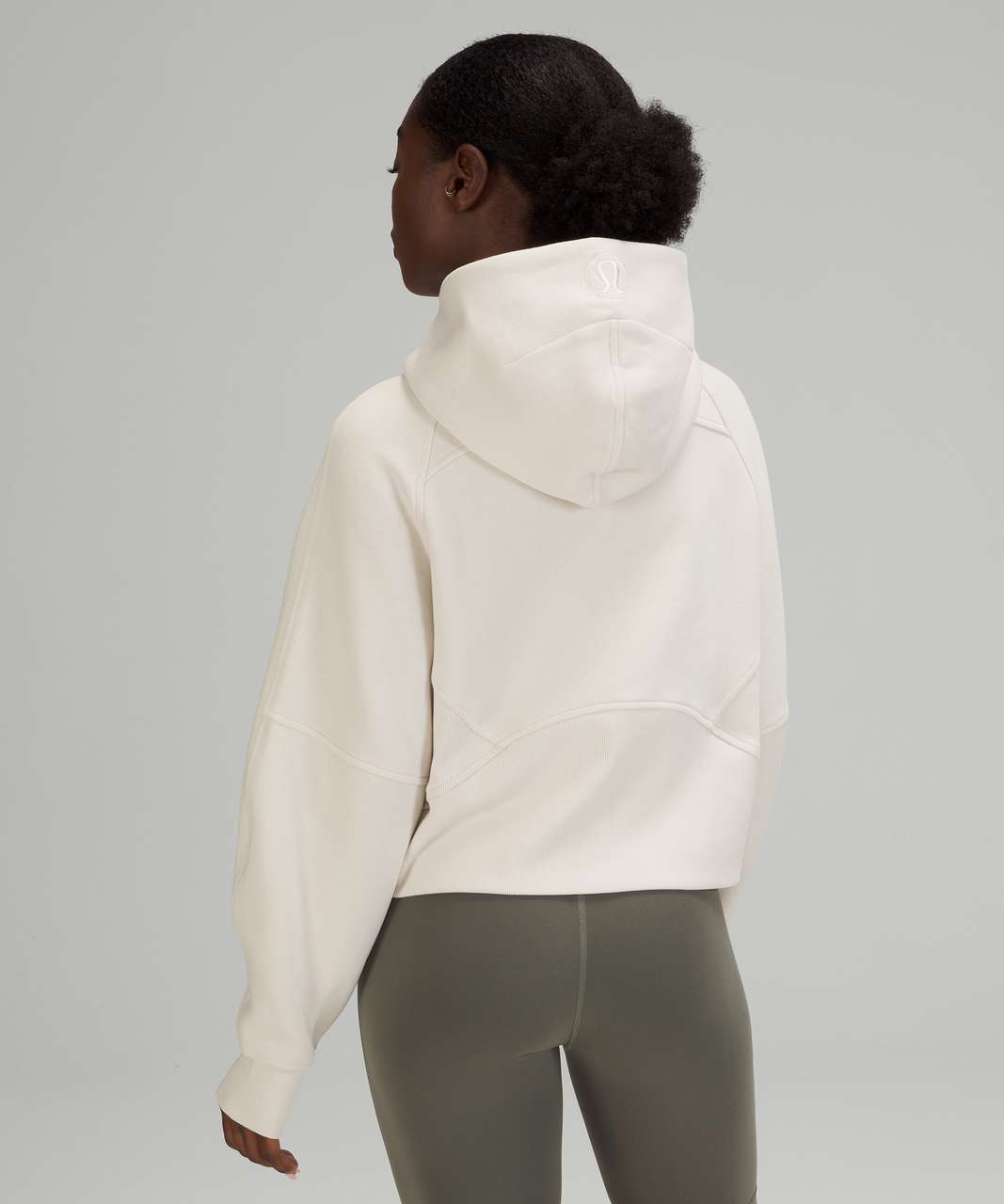 Happy delivery day! Scuba 1/2 zip White Opal is here! : r/lululemon