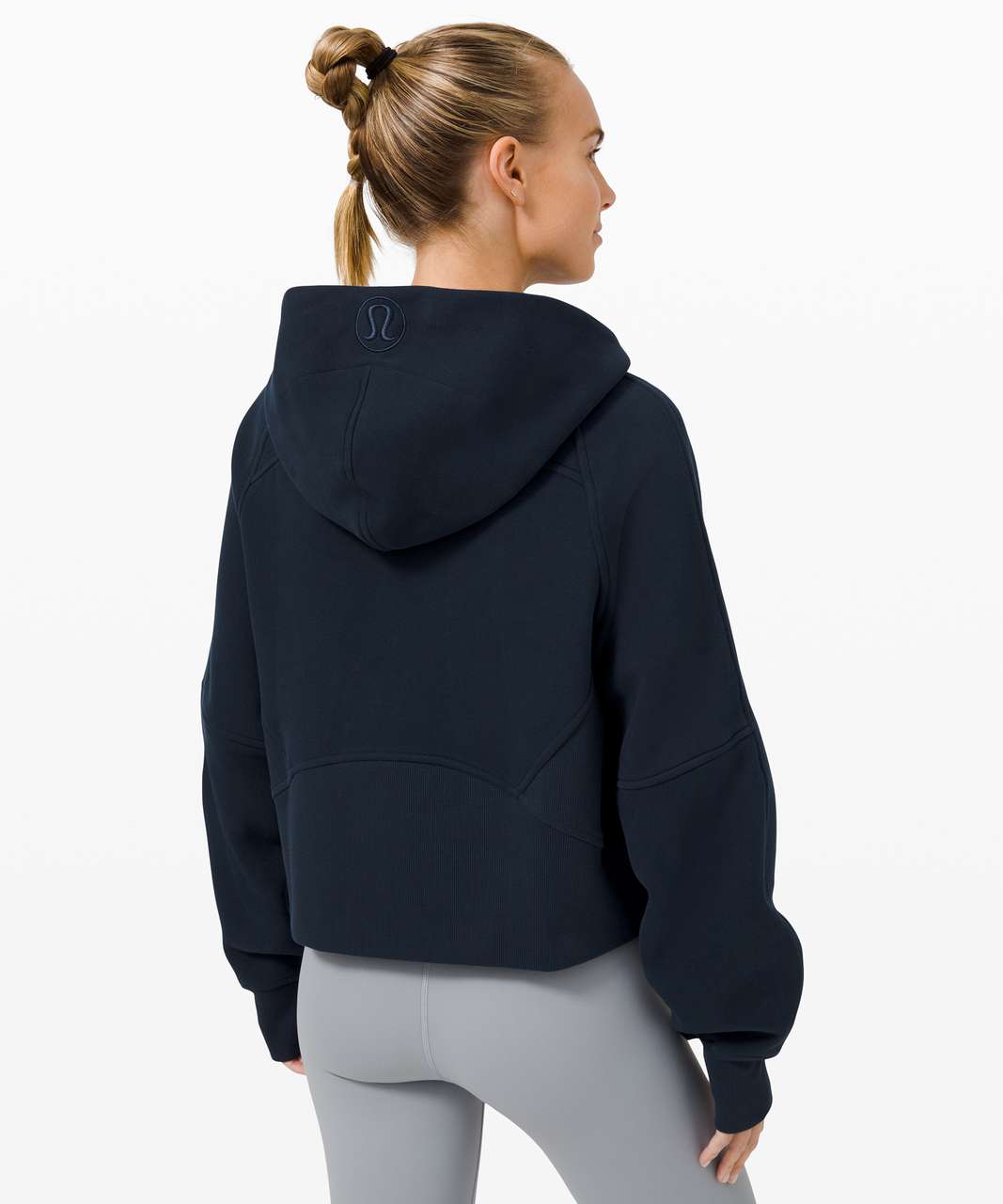 Lululemon Scuba Oversized Full Zip - True Navy - lulu fanatics