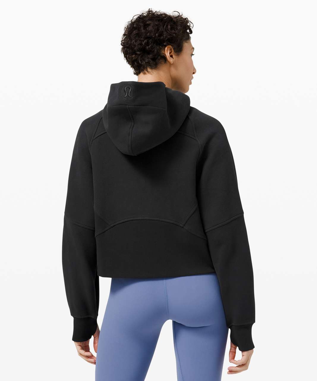 Lululemon Scuba Oversized Full Zip - Black - lulu fanatics