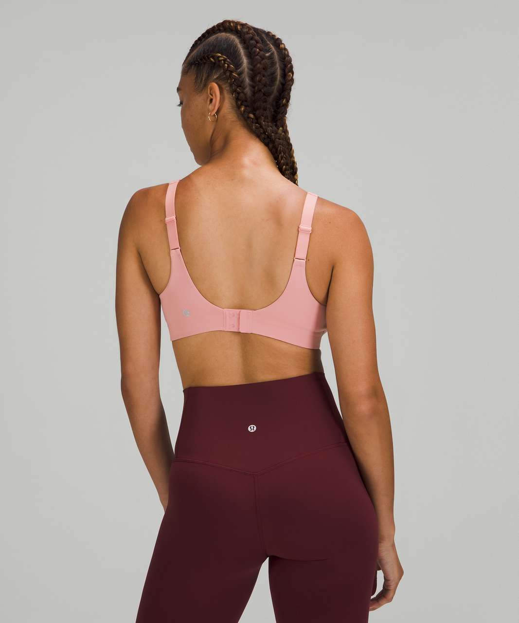 Lululemon In Alignment Straight-strap Bra Light Support, C/d Cup In  Heritage 365 Camo Mini Deep Coal