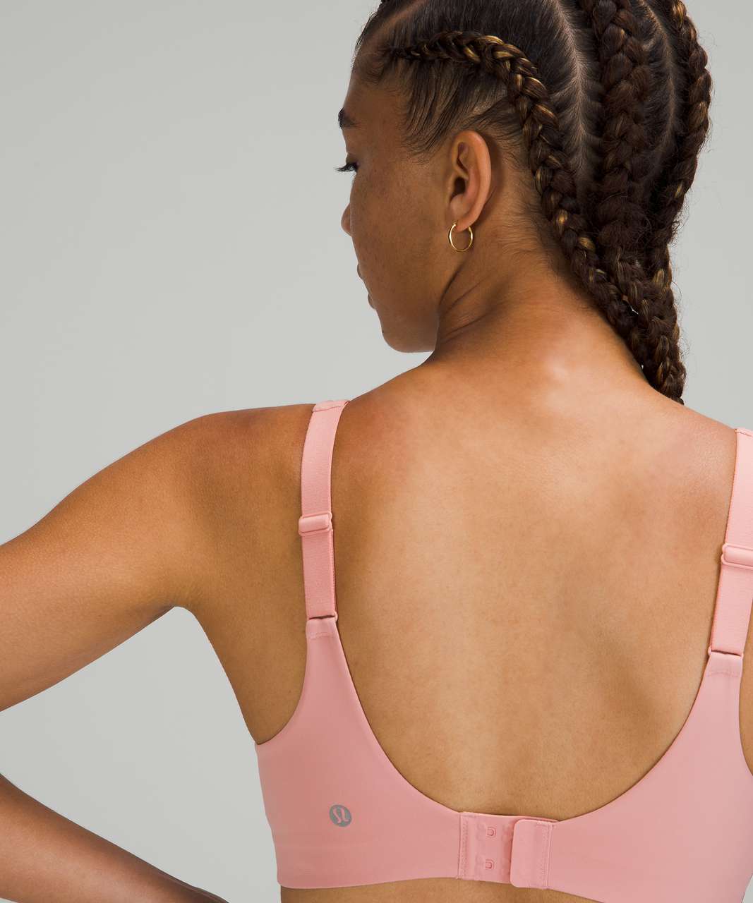 Lululemon In Alignment Straight Strap Bra *Light Support, C/D Cups - Pink  Puff - lulu fanatics