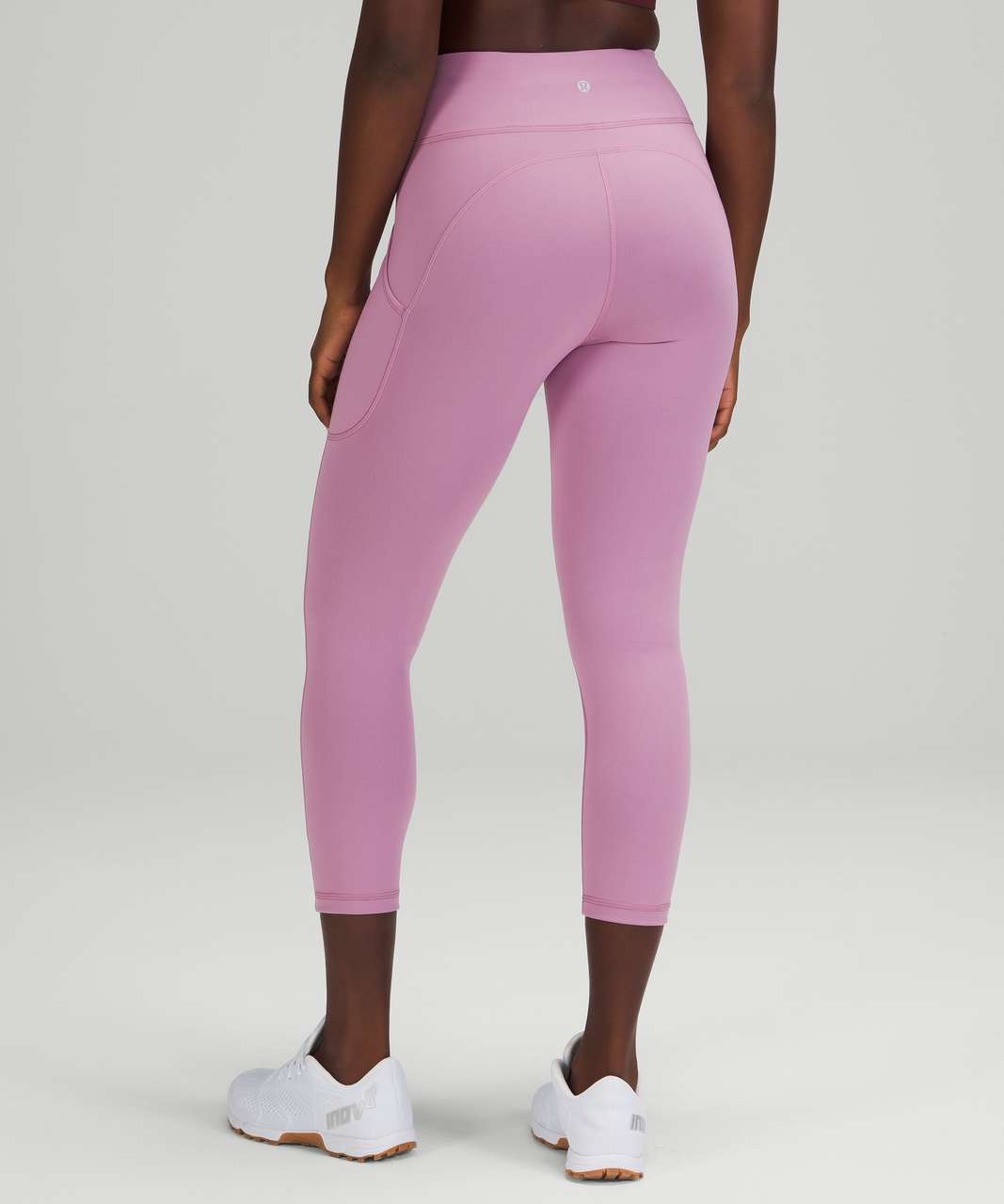 Lululemon Invigorate High-Rise Crop 17 - Ripened Raspberry - lulu