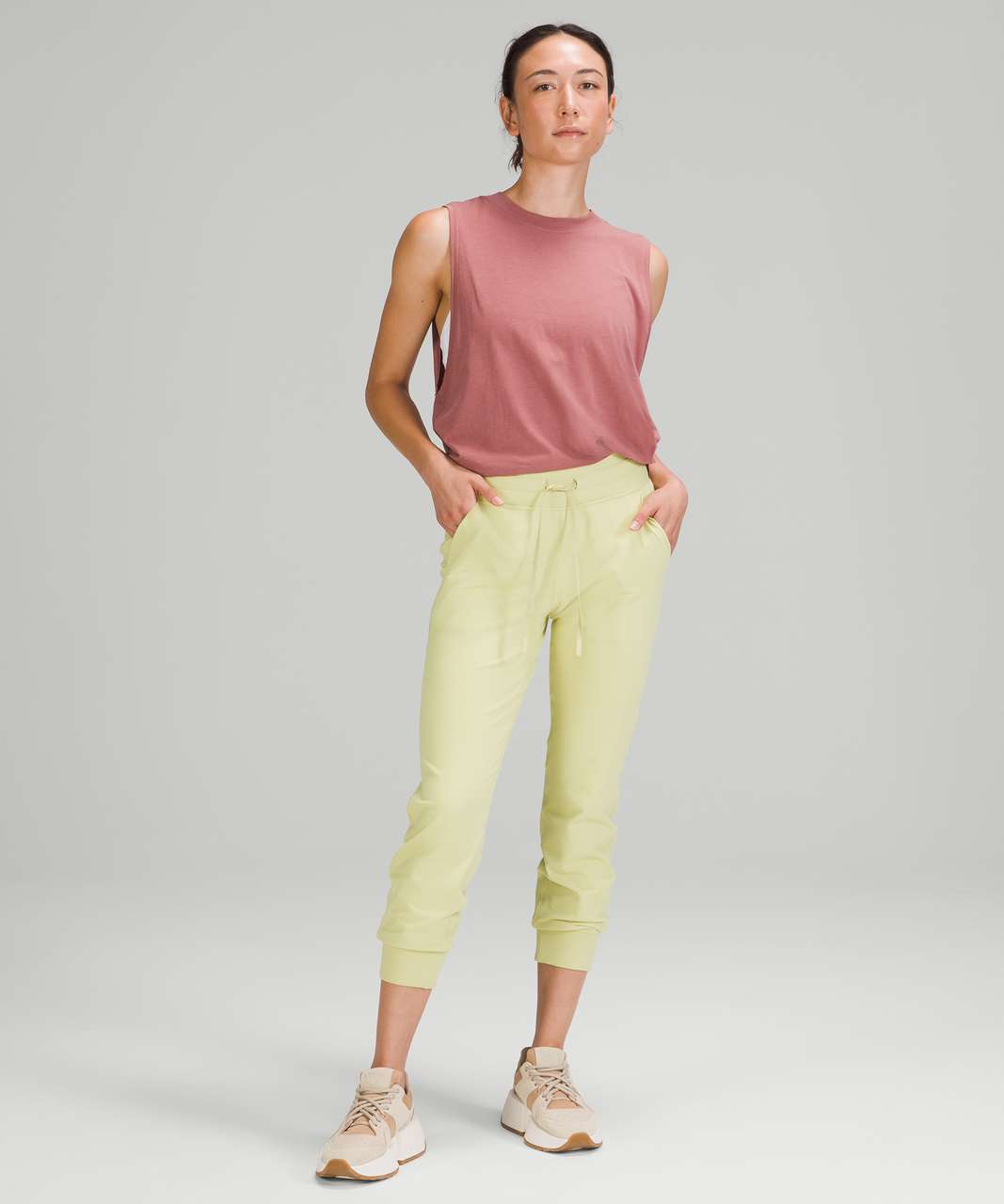 Lululemon Ready to Rulu Jogger 7/8 - Dew Green - lulu fanatics