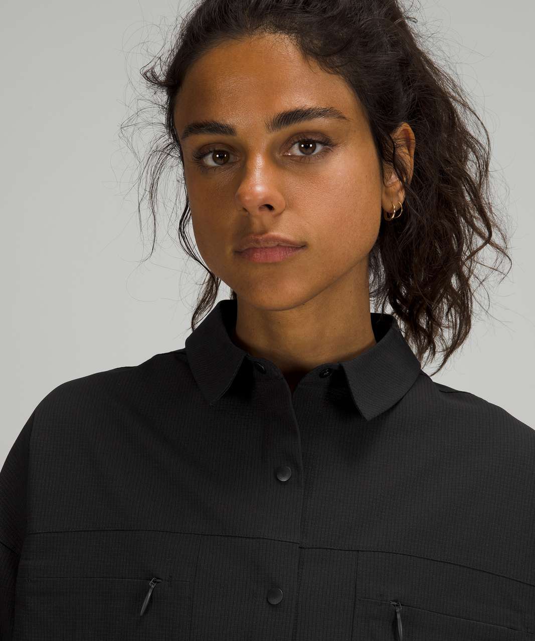 Lululemon Ventlight Button-Up Shirt - Black