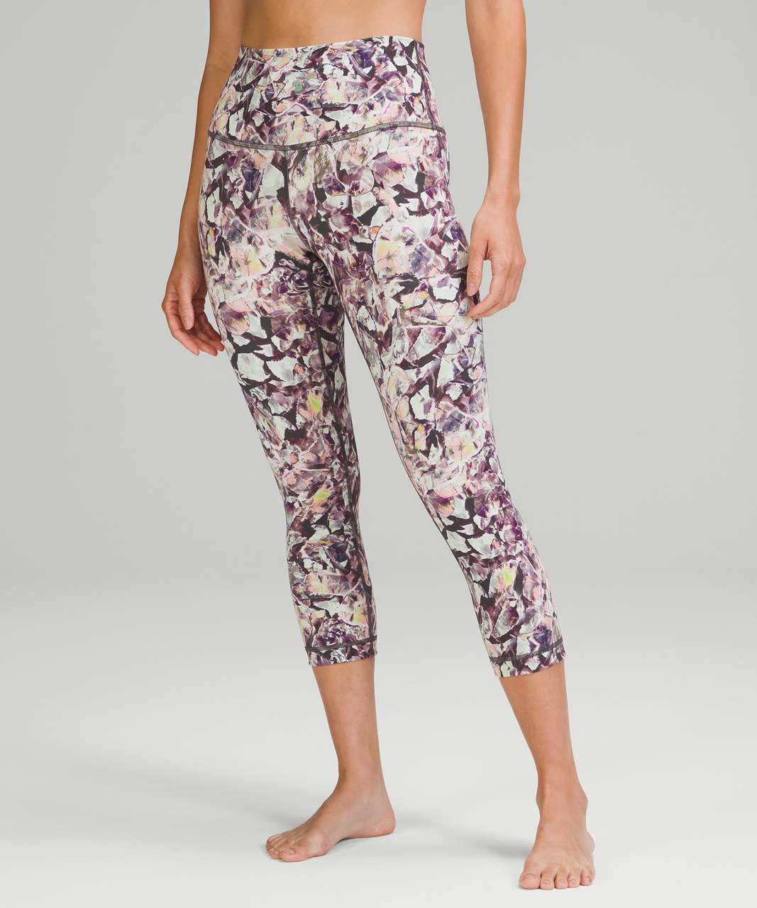 Lululemon Wunder Under High-Rise Crop 21" *Luxtreme - Terazzo Glaze Multi