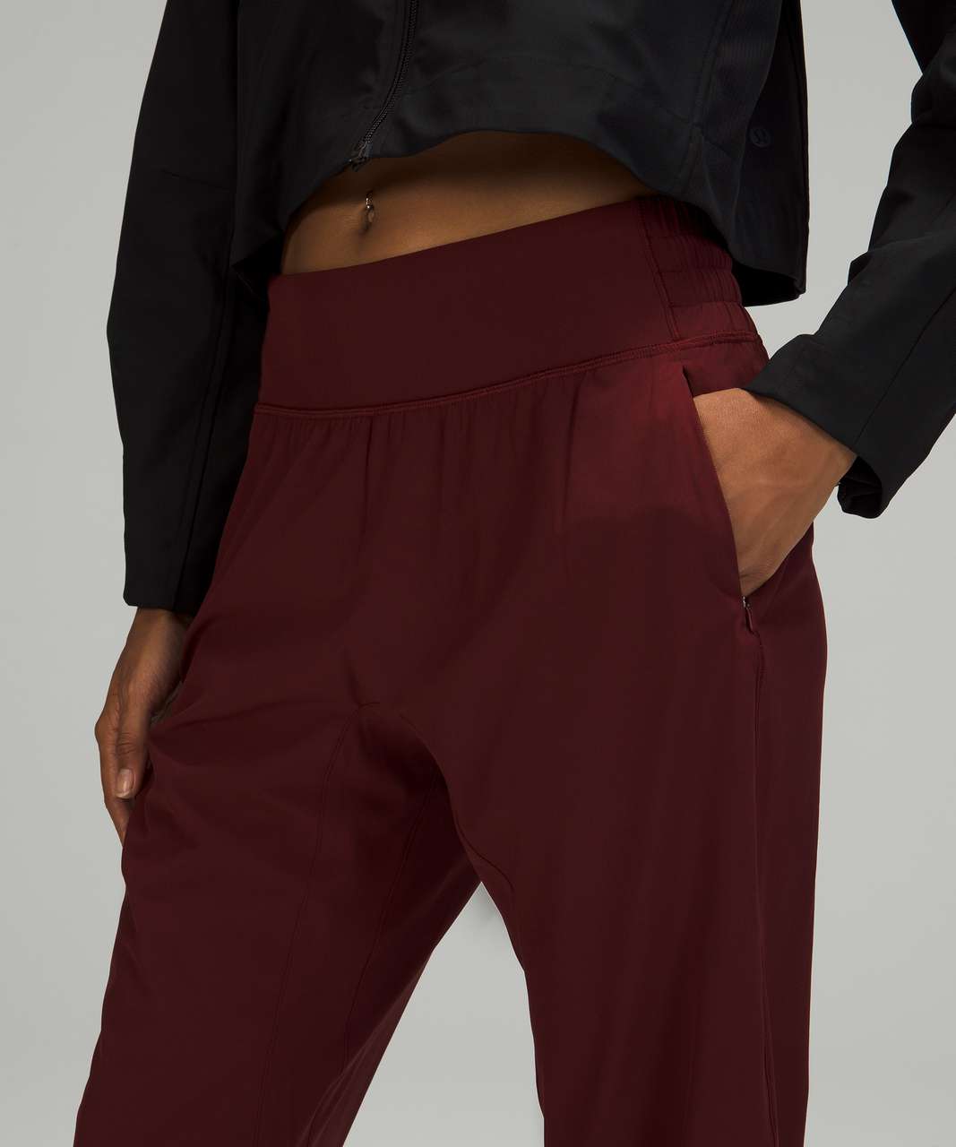 Lululemon Sun Setter High Rise Jogger *Full Length - Red Merlot