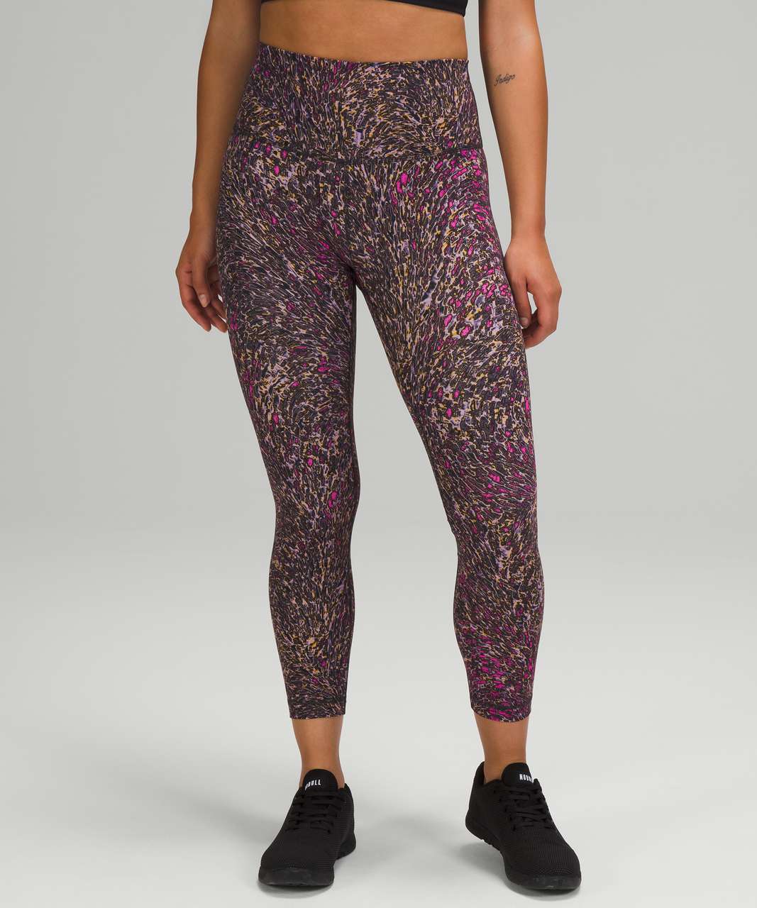 Lululemon Wunder Train High-Rise Crop 23" - Topography Multi