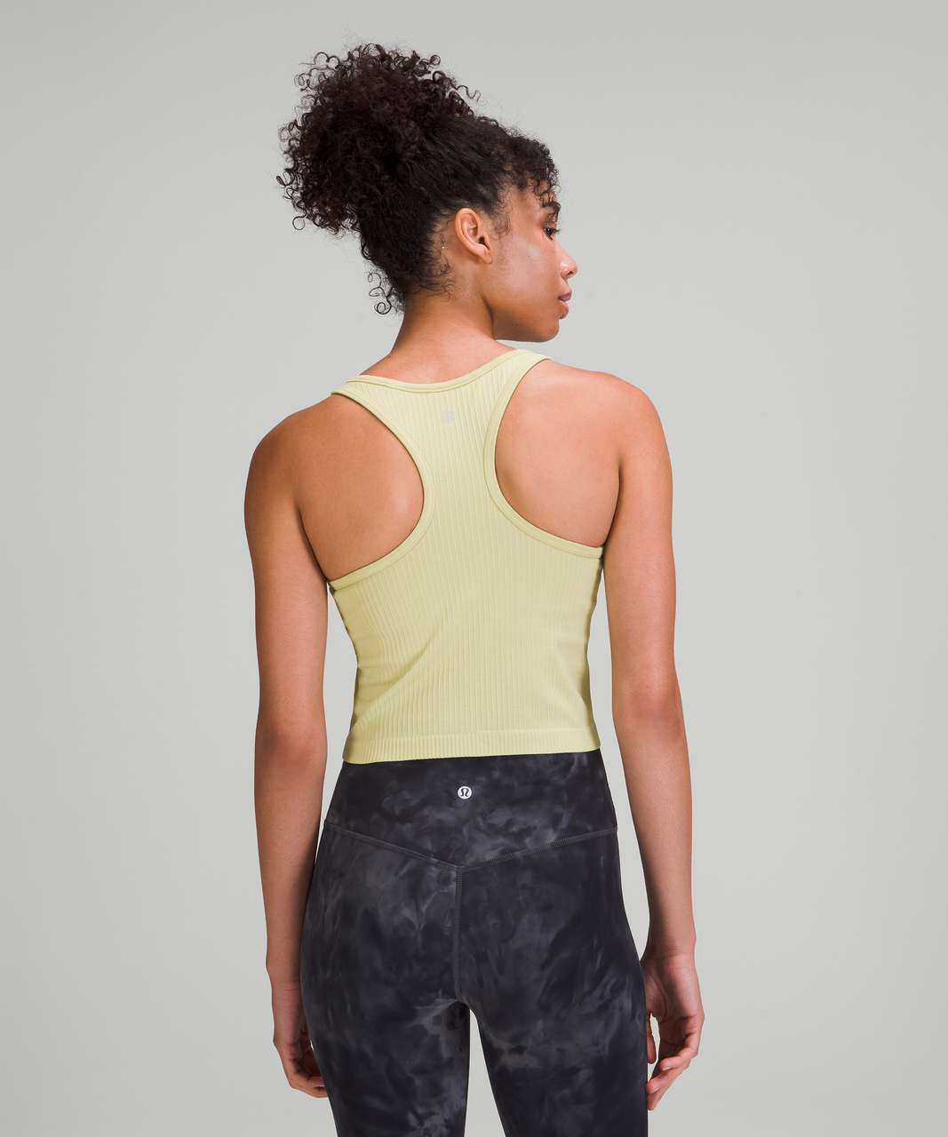 Lululemon Women Wild Mint Green Ebb to Street Tank Top Racerback