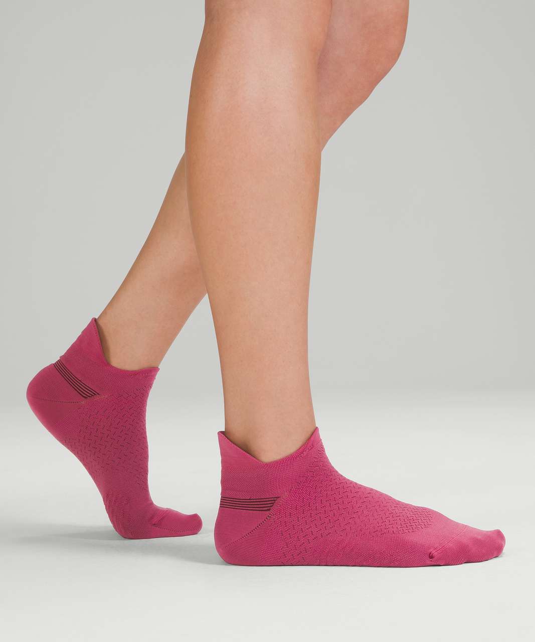 Lululemon MicroPillow Tab Run Sock - Pink Lychee