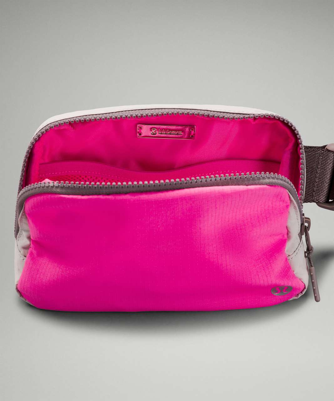 hot pink belt bag