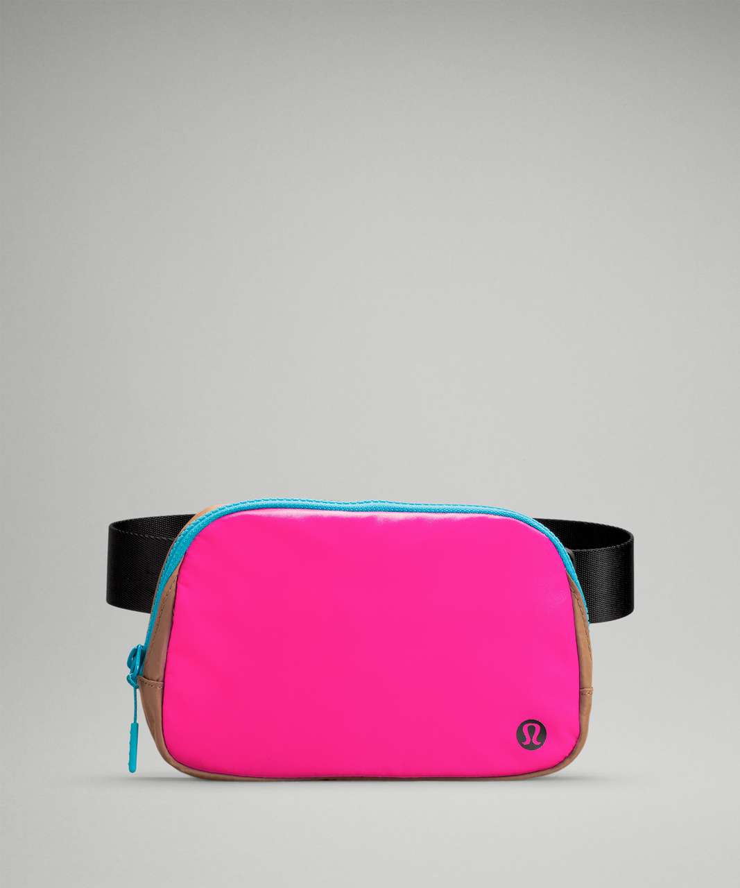 Lululemon Everywhere Belt Bag 1L - Sonic Pink / Cacao / Black - lulu  fanatics