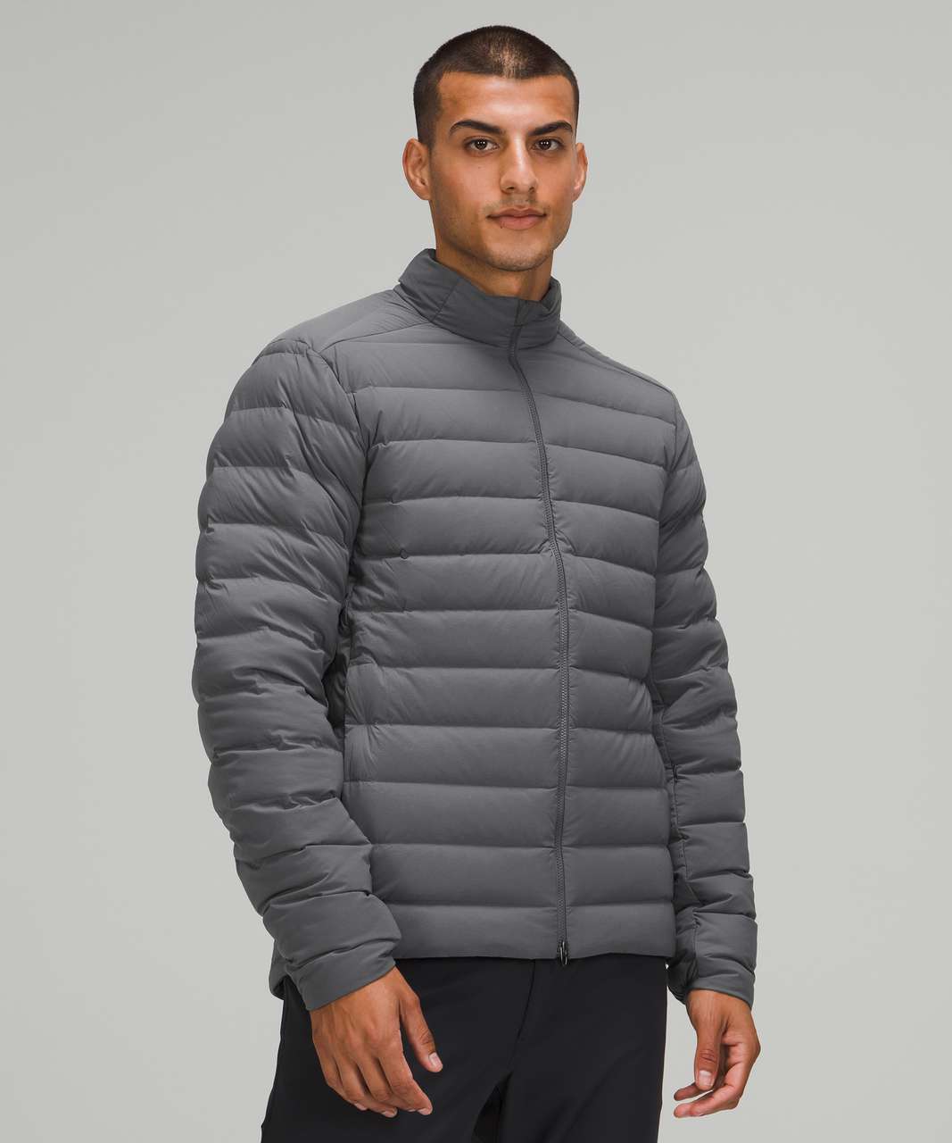 Lululemon Navigation Stretch Down Jacket - Anchor - lulu fanatics