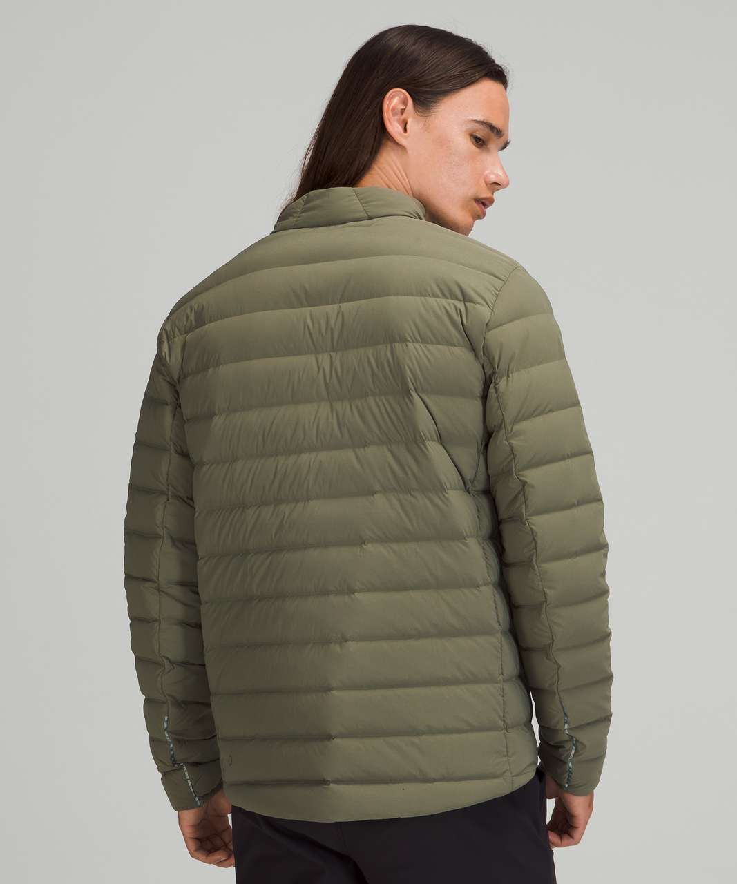 Lululemon Navigation Stretch Down Jacket - Medium Olive