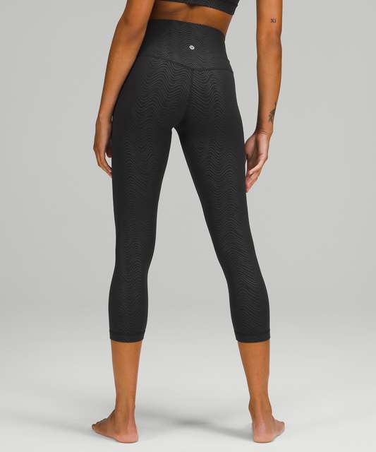 Lululemon Align High-Rise Lined Crop 23 - Solar Orange - lulu