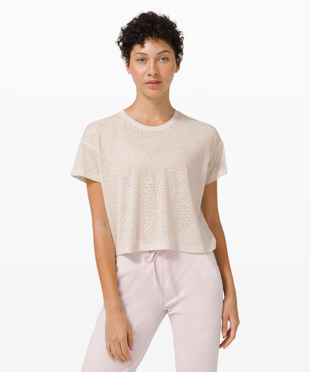 Lululemon Cates Tee *Veil - Dune