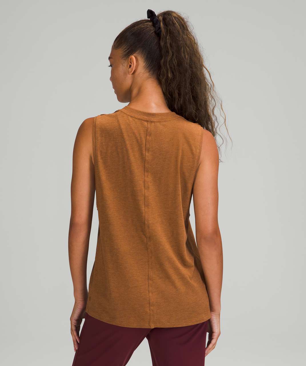 Lululemon All Yours Tank Top - Heathered Copper Brown