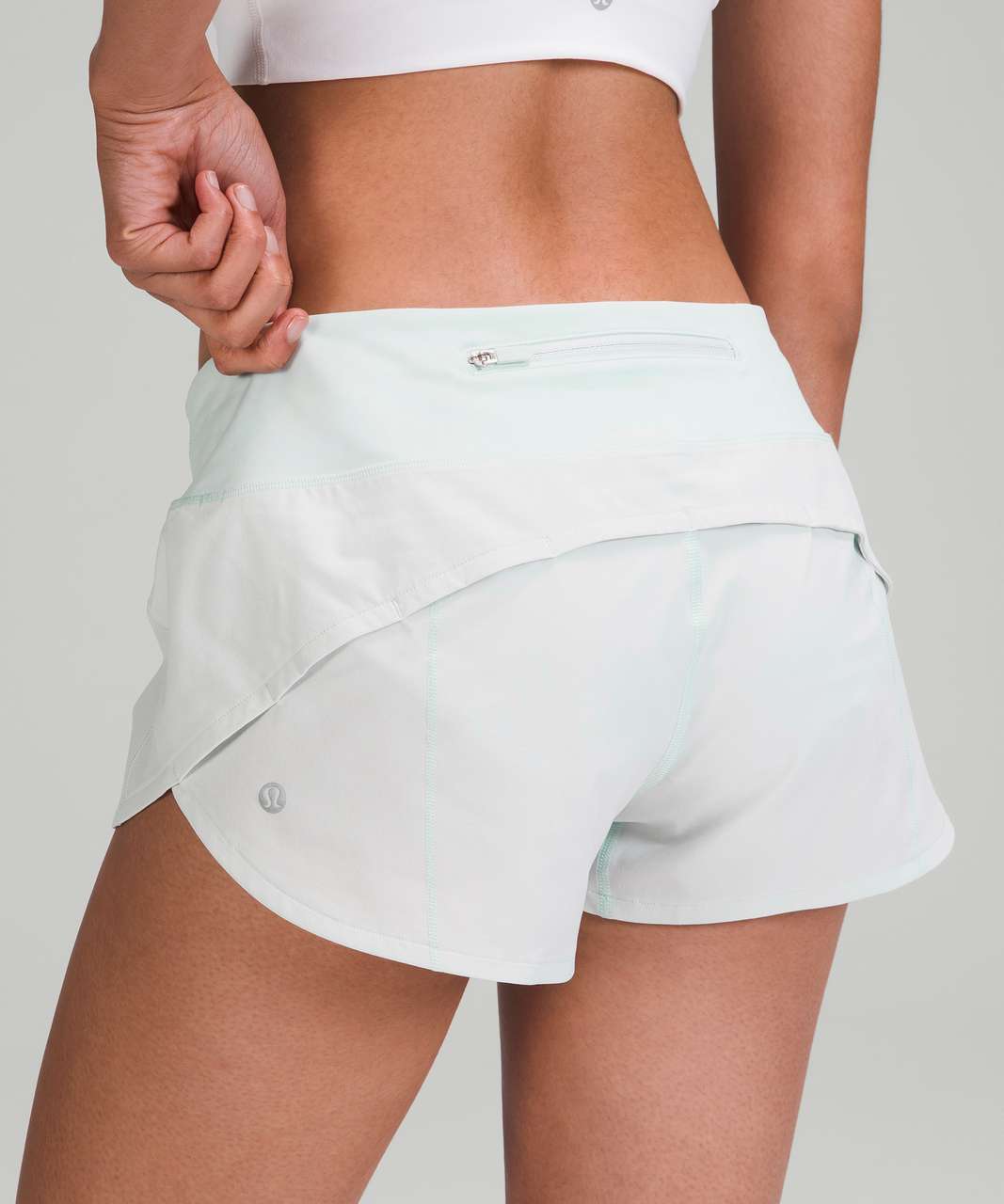 Lululemon Speed Up Low-Rise Short 2.5" - Ocean Air