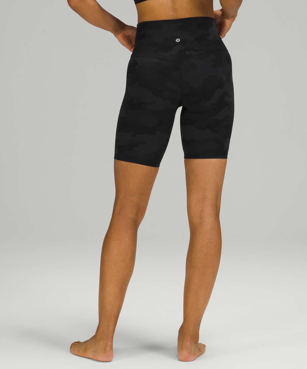 Lululemon Align Short 8 - Heritage 365 Camo Deep Coal Multi - lulu fanatics