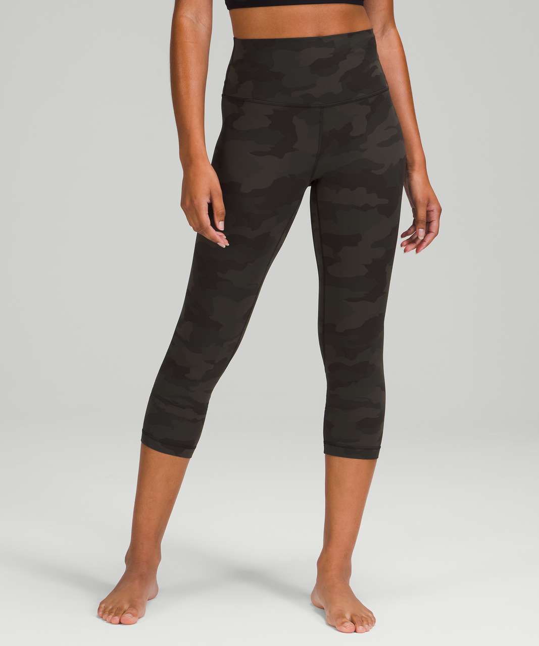 Lululemon Align Crop 21 Leggings Camouflage Camo Print 8