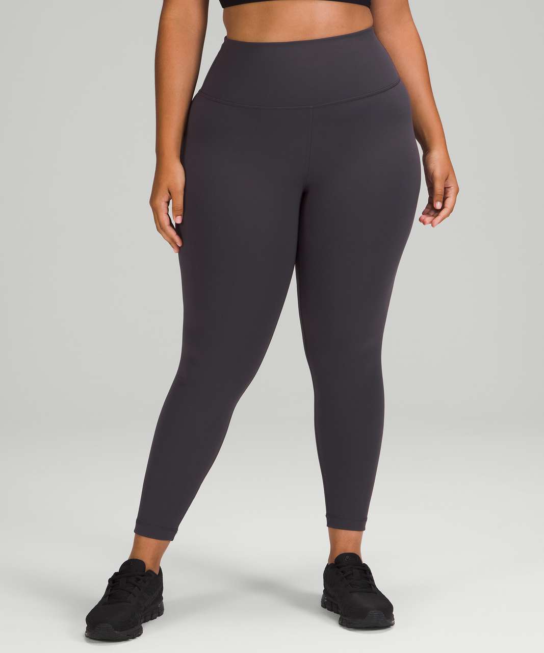 Lululemon Wunder Train High-Rise Tight 25" - Black Granite