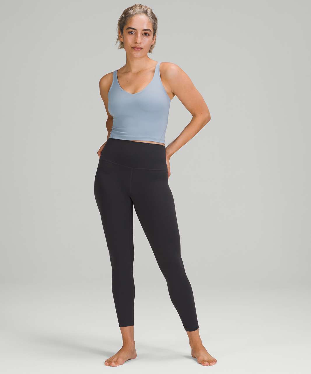 State fair today, had on the black granite aligns & tidewater tight to body  top (one of my fave lulu pieces) : r/lululemon