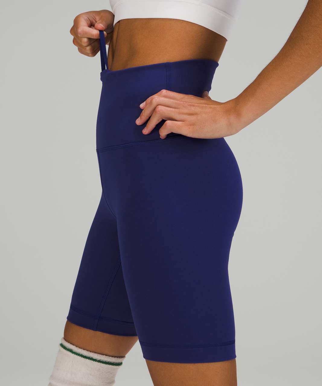 Lululemon Wunder Train High Rise Short 8" - Larkspur