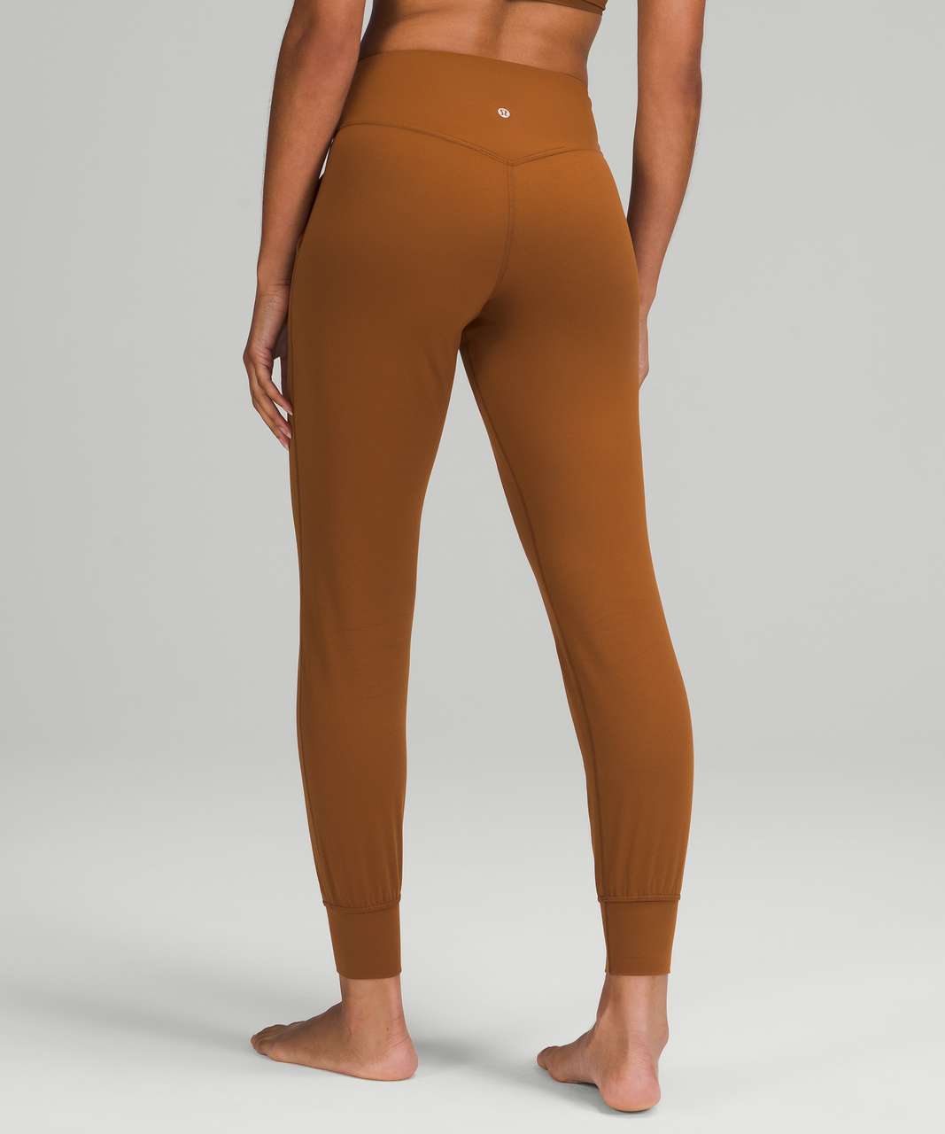 Lululemon Ribbed High-Rise Jogger 25 *7/8 Length - Heathered Copper Brown  - lulu fanatics