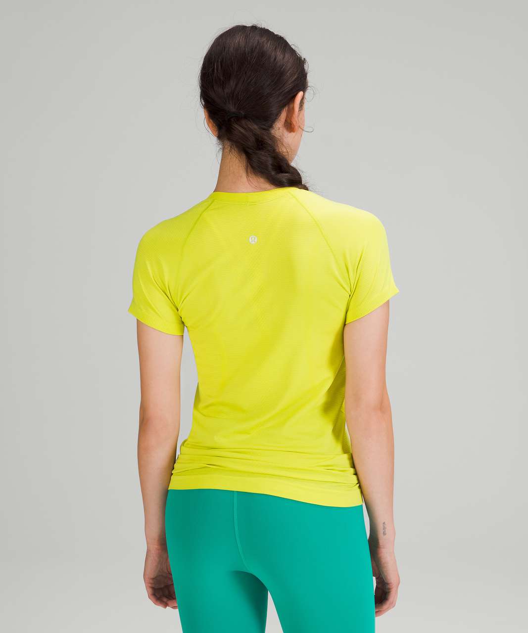 Lululemon Swiftly Tech Short Sleeve Shirt 2.0 - Yellow Serpentine / Yellow Serpentine