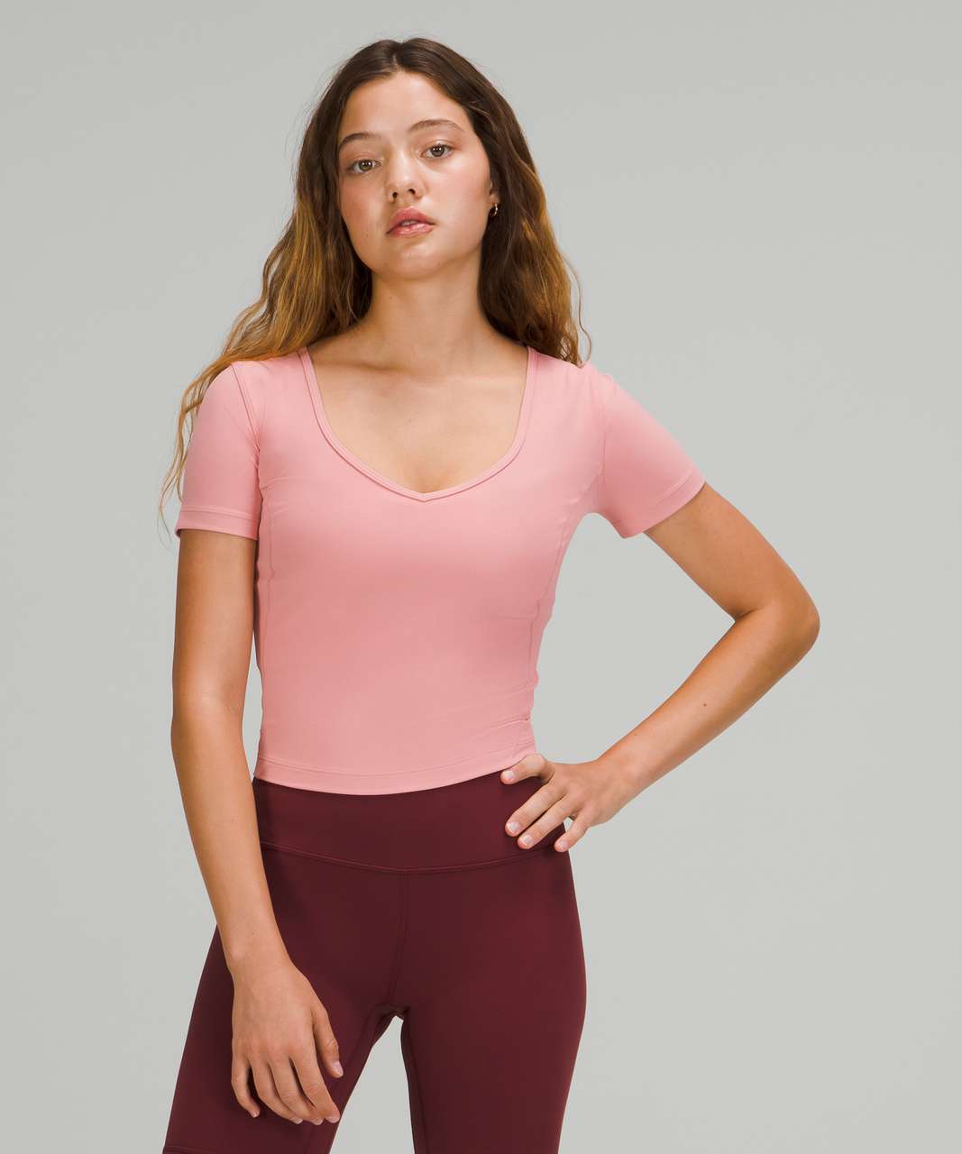 Lululemon Align T-Shirt - Sonic Pink - lulu fanatics